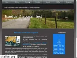 Sites similar to exodusdisposal.com