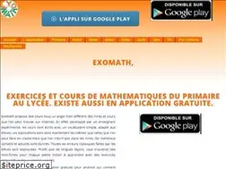Sites similar to exomath.fr