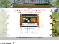 Sites similar to exometeofraiture.net