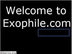 Sites similar to exophile.com