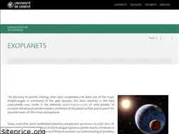 Sites similar to exoplanets.ch