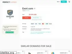Sites similar to exori.com