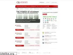 Sites similar to exostream.com