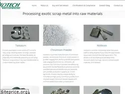 Sites similar to exotech.com