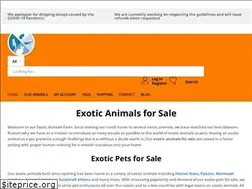 Sites similar to exoticanimalshop.com