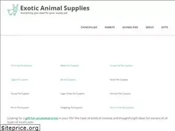 Sites similar to exoticanimalsupplies.com
