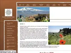 Sites similar to exoticarmeniatours.com