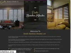 Sites similar to exoticbambooshades.ca