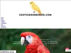 Sites similar to exoticbirdsbreeder.com