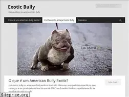 Sites similar to exoticbully.com.br