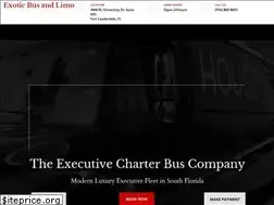 Sites similar to exoticbusandlimo.com