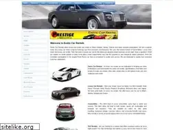 Sites similar to exoticcarrentals.com