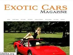Sites similar to exoticcarsmagazine.com