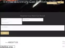 Sites similar to exoticcarsrentalsmiami.com