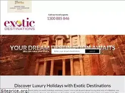 Sites similar to exoticdestinations.com.au