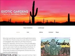 Sites similar to exoticgardens.biz