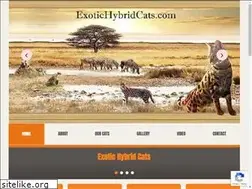 Sites similar to exotichybridcats.com