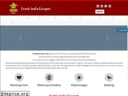 Sites similar to exoticindiaescapes.com