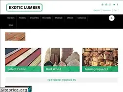 Sites similar to exoticlumber.com