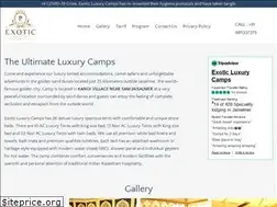 Sites similar to exoticluxurycamps.com