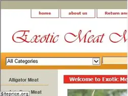 Sites similar to exoticmeatmarkets.com