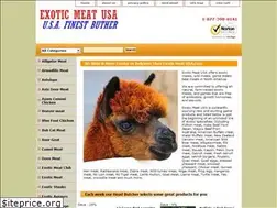 Sites similar to exoticmeatusa.com