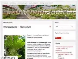 Sites similar to exoticminisad.ru