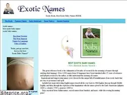 Sites similar to exoticnames.com