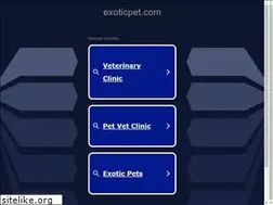 Sites similar to exoticpet.com