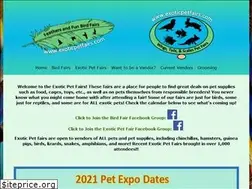 Sites similar to exoticpetfairs.com