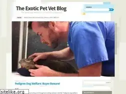Sites similar to exoticpetvetblog.wordpress.com