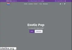 Sites similar to exoticpop.com