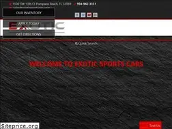 Sites similar to exoticsportscars.com