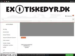 Sites similar to exotiskedyr.dk