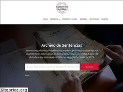 Sites similar to expedientesdelarepresion.cl