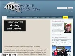 Sites similar to expeditiekilimanjaro.nl