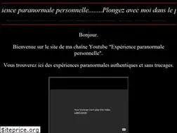 Sites similar to experience-paranormale-personnelle.com