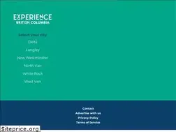 Sites similar to experiencebc.ca