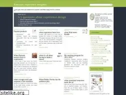 Sites similar to experiencedesigners.net