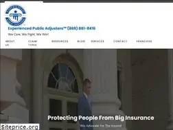 Sites similar to experiencedpublicadjusters.com