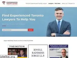 Sites similar to experiencedtorontolawyers.ca