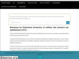 Sites similar to experienceimmersive.fr