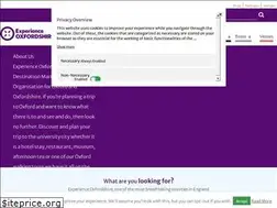 Sites similar to experienceoxfordshire.org
