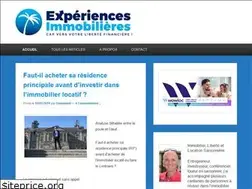Sites similar to experiences-immobilieres.com