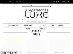 Sites similar to experiencesluxe.com