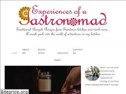 Sites similar to experiencesofagastronomad.com