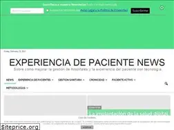 Sites similar to experienciadepacientes.es