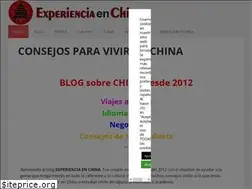 Sites similar to experienciaenchina.com