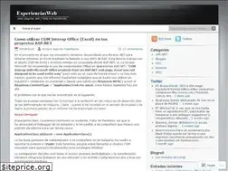 Sites similar to experienciasweb.wordpress.com