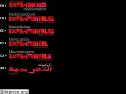 Sites similar to experiencingmaths.org